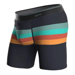 BN3TH Classic Boxer Brief Print - Retro Stripe/Dark Navy