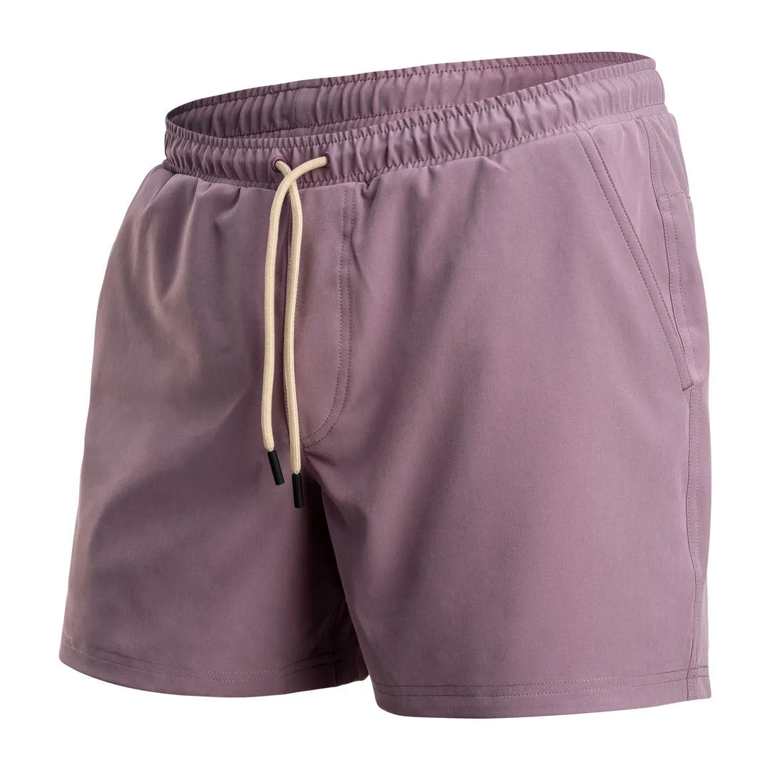 BN3TH Men's Agua Volley Swim Short 5" Grape Purple