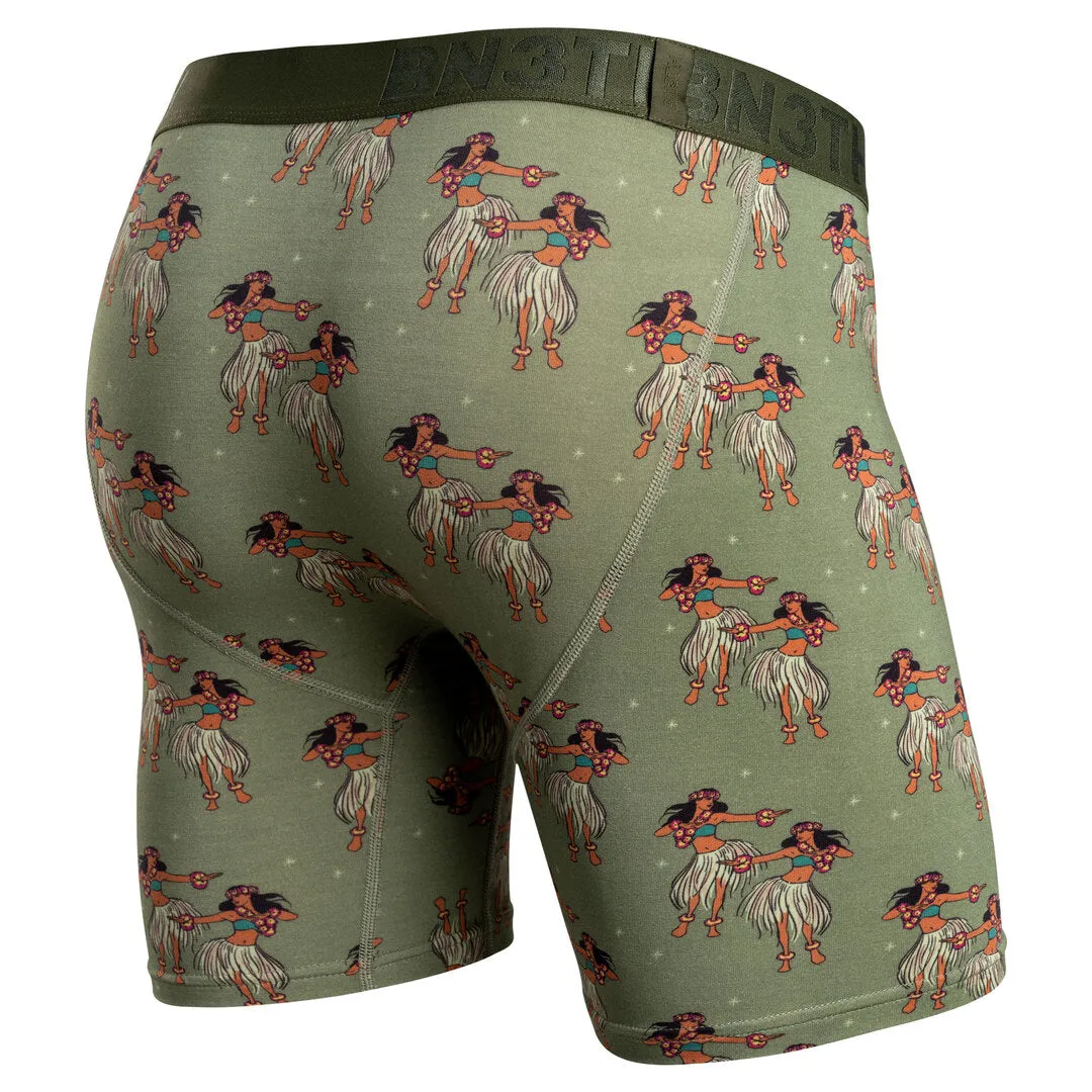 BN3TH Men's Classic Boxer Brief Hula Dancers Green