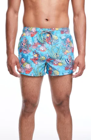 Boardies Coral Reef Shortie Length Swim Shorts