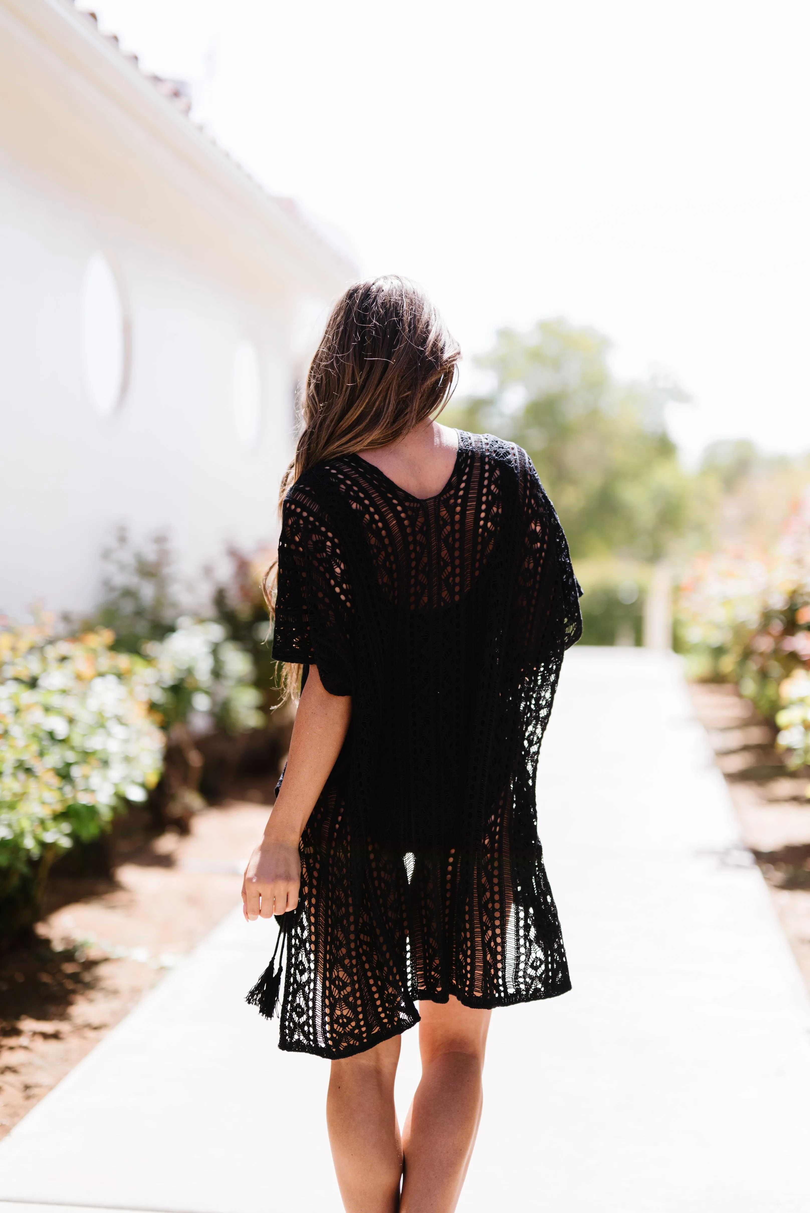 Boardwalk Cover Up | Black