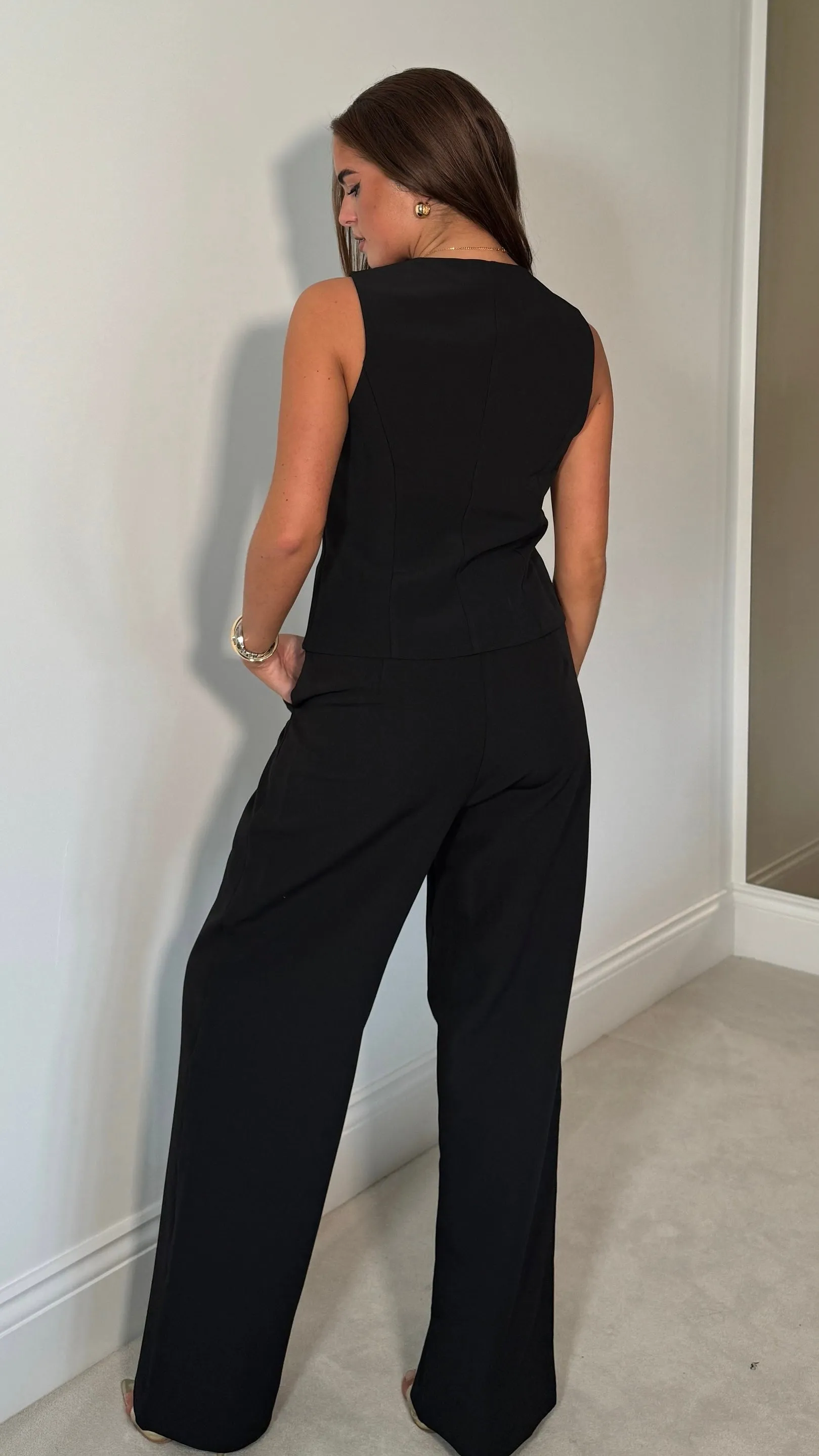 Bobbi Black Waistcoat & Trousers