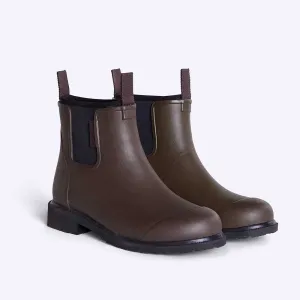 Bobbi Rain Boot // Chocolate & Black