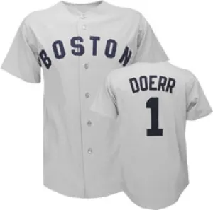 Bobby Doerr Boston Red Sox Throwback Jersey