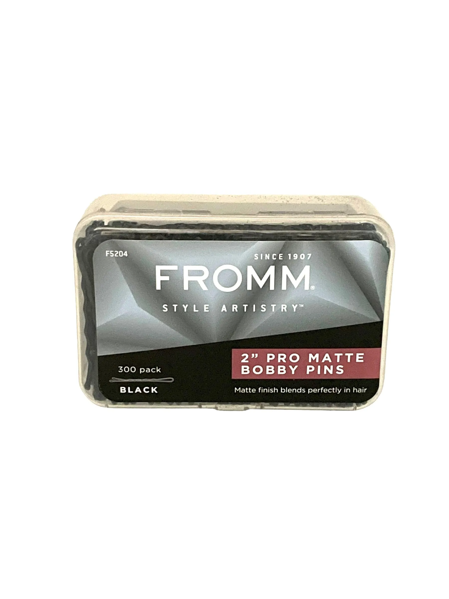 Bobby Pins Fromm Pro Matte Finish Variety Colors 2”, 2.5”