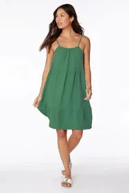 bobi Vine Tiered Cami Dress