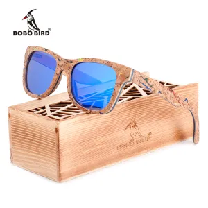 BOBO BIRD Brand Unique Wood Sunglasses Women Men Luxury Polarized Color Sun Glasses Retro with Memorial Gift for Drop Ship AG021