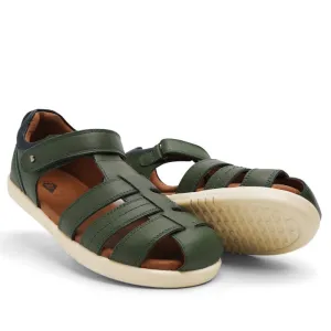 Bobux Kid  Plus Roam Forest Navy Closed Toe Sandal