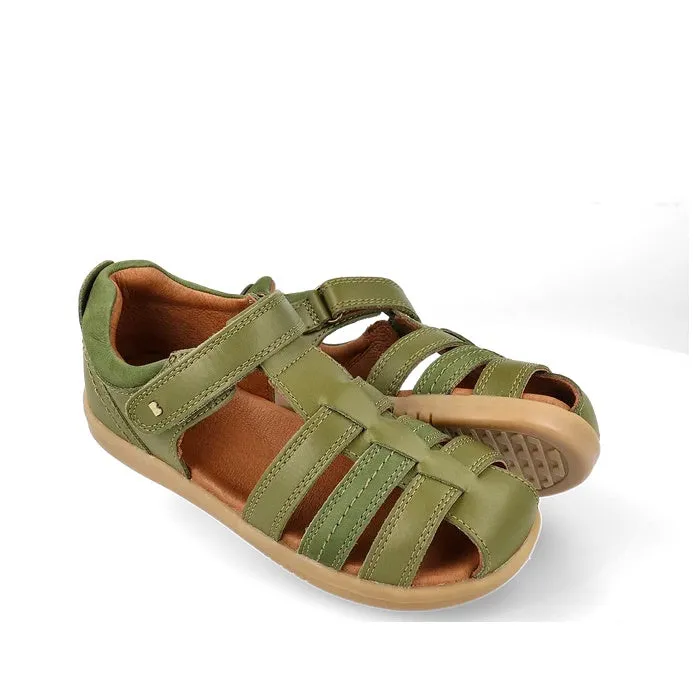 Bobux Kid  Plus Roam Sea Kelp Green Closed Toe Sandal 830528