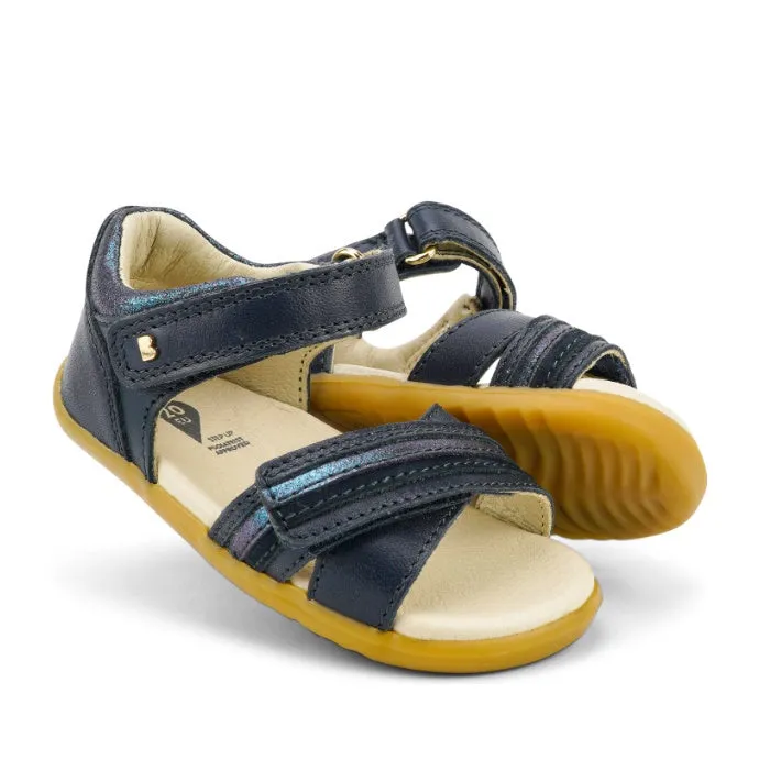 Bobux Step Up Magic Leather Toddlers Sandal Navy