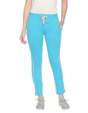 Bodyactive Women Fashion Trackpant-LL12-TURQUISE