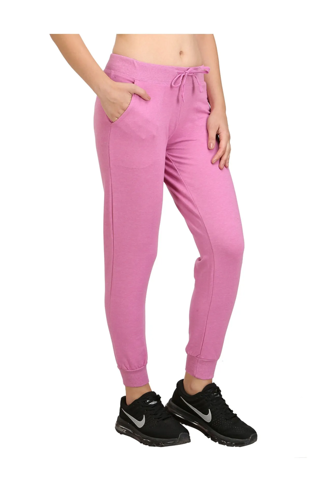 Bodyactive Women Pink Trackpant-LL7-PIN