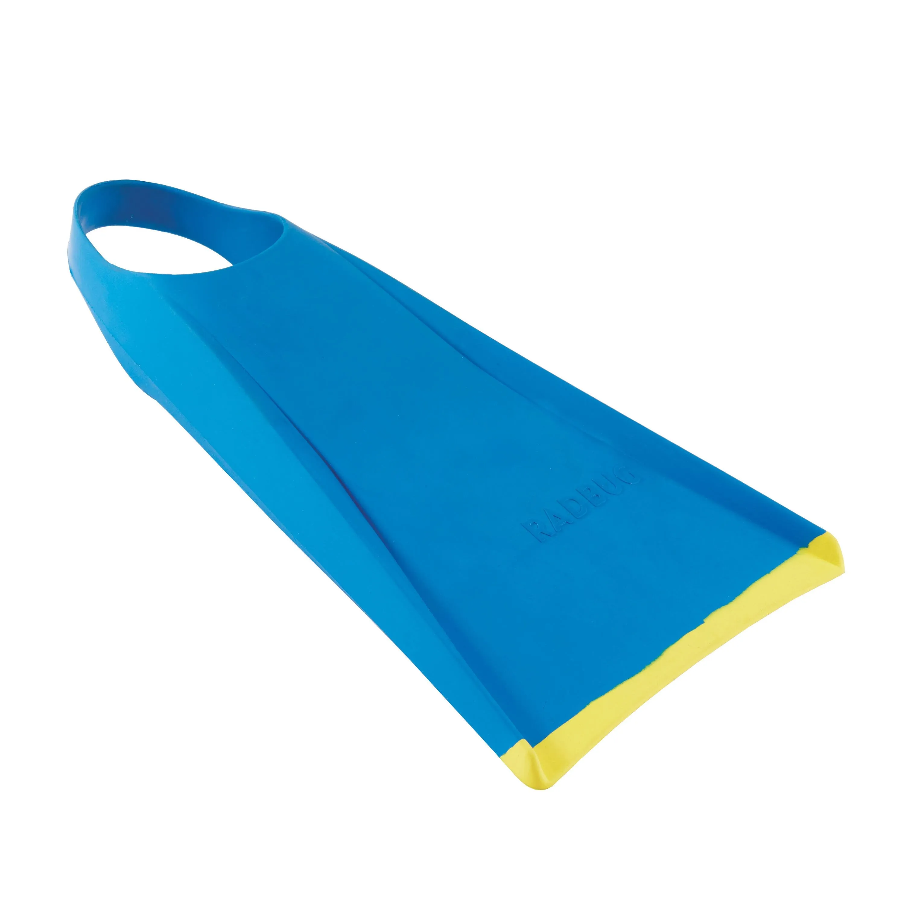 Bodyboard Ecodesign fins 100 blue/yellow RADBUG, turquoise blue