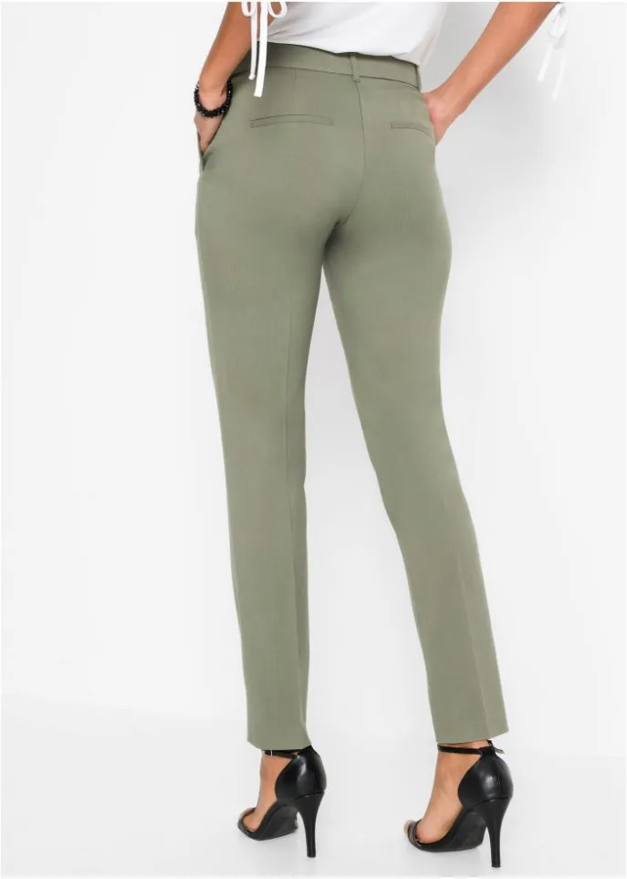 Bodyflirt business trousers, green