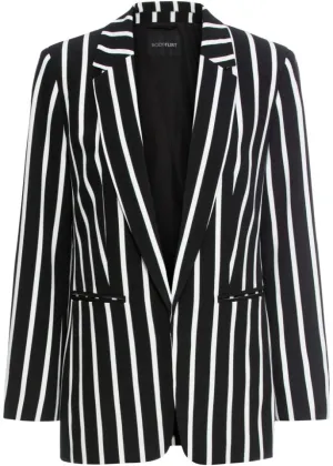 Bodyflirt striped jacket, black