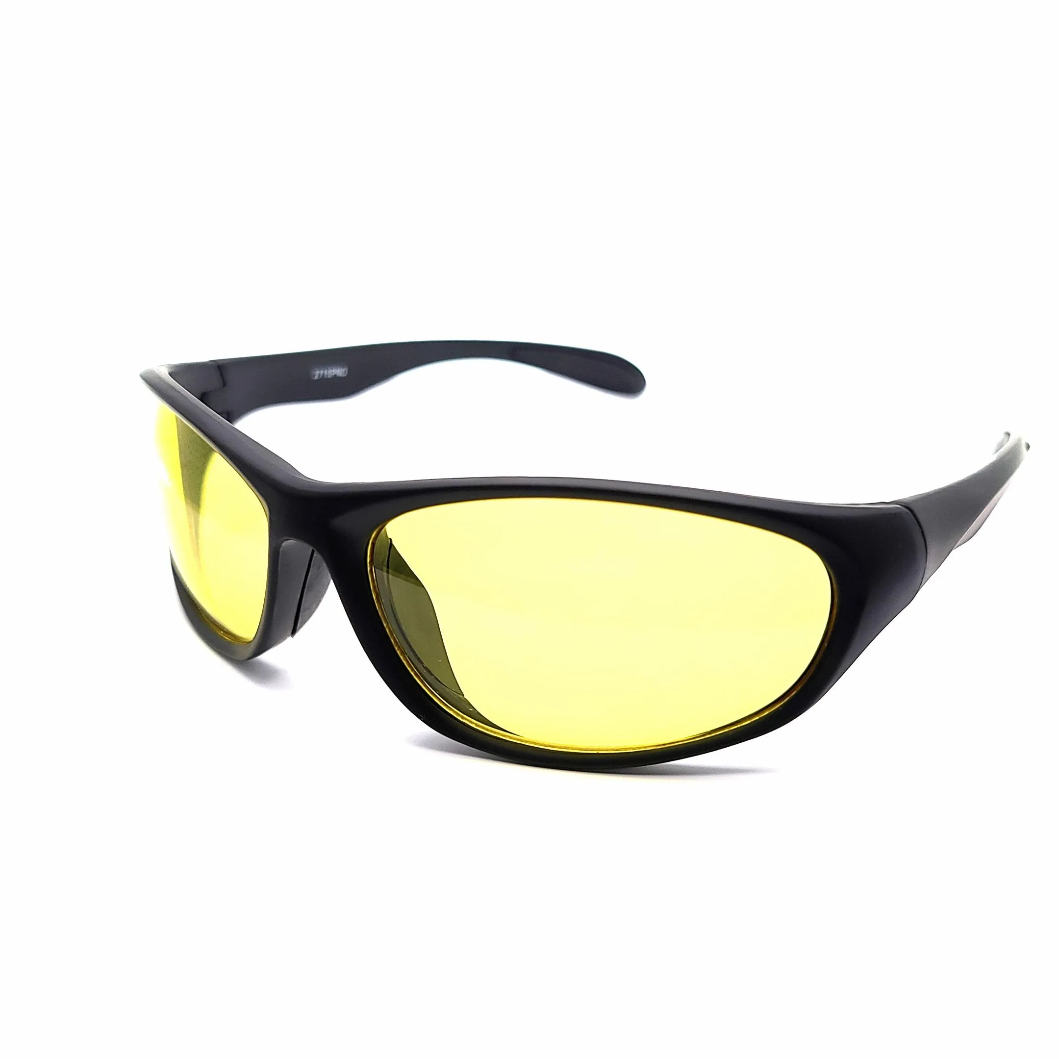 Bogart Polarized Black Sport Night Driving Glasses