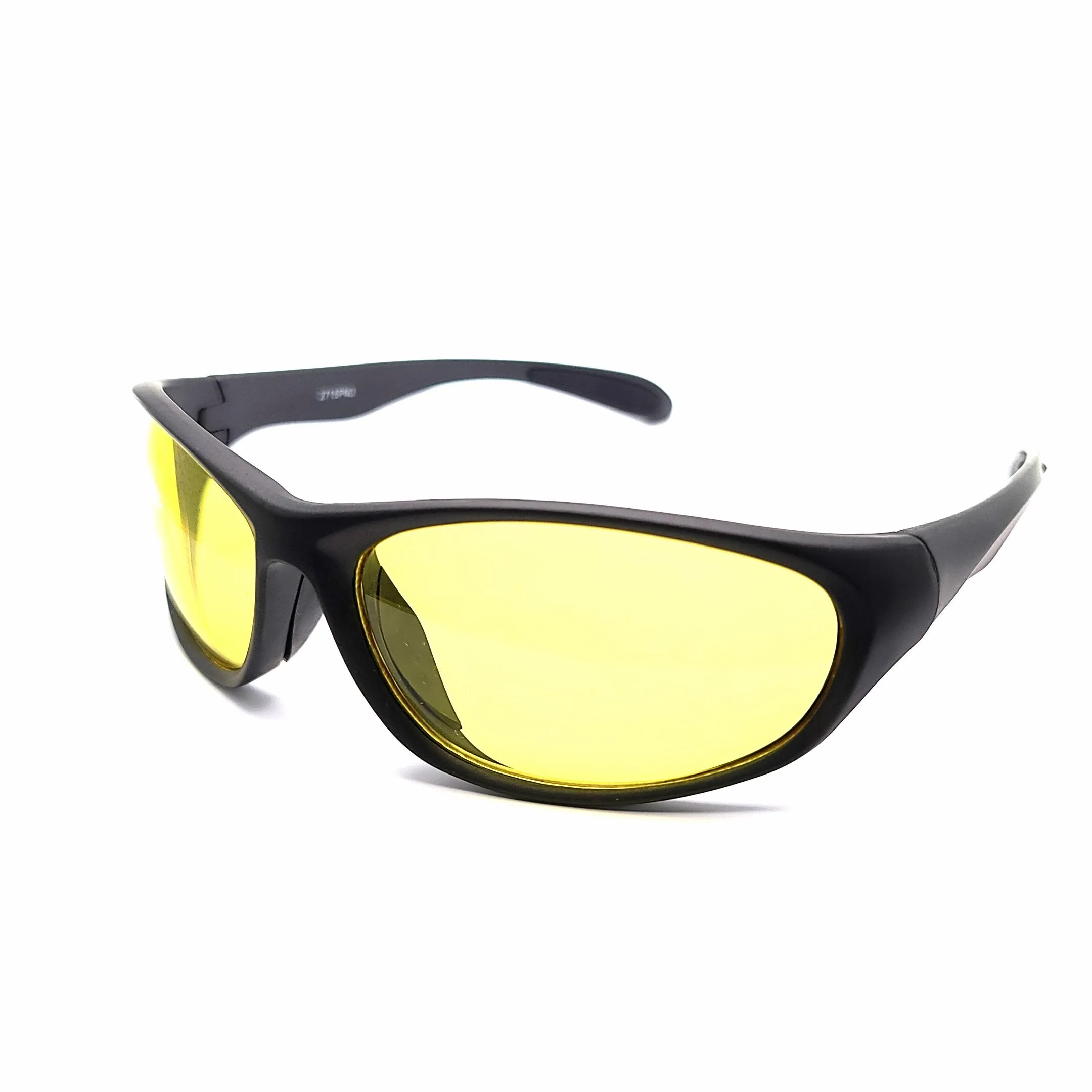 Bogart Polarized Black Sport Night Driving Glasses