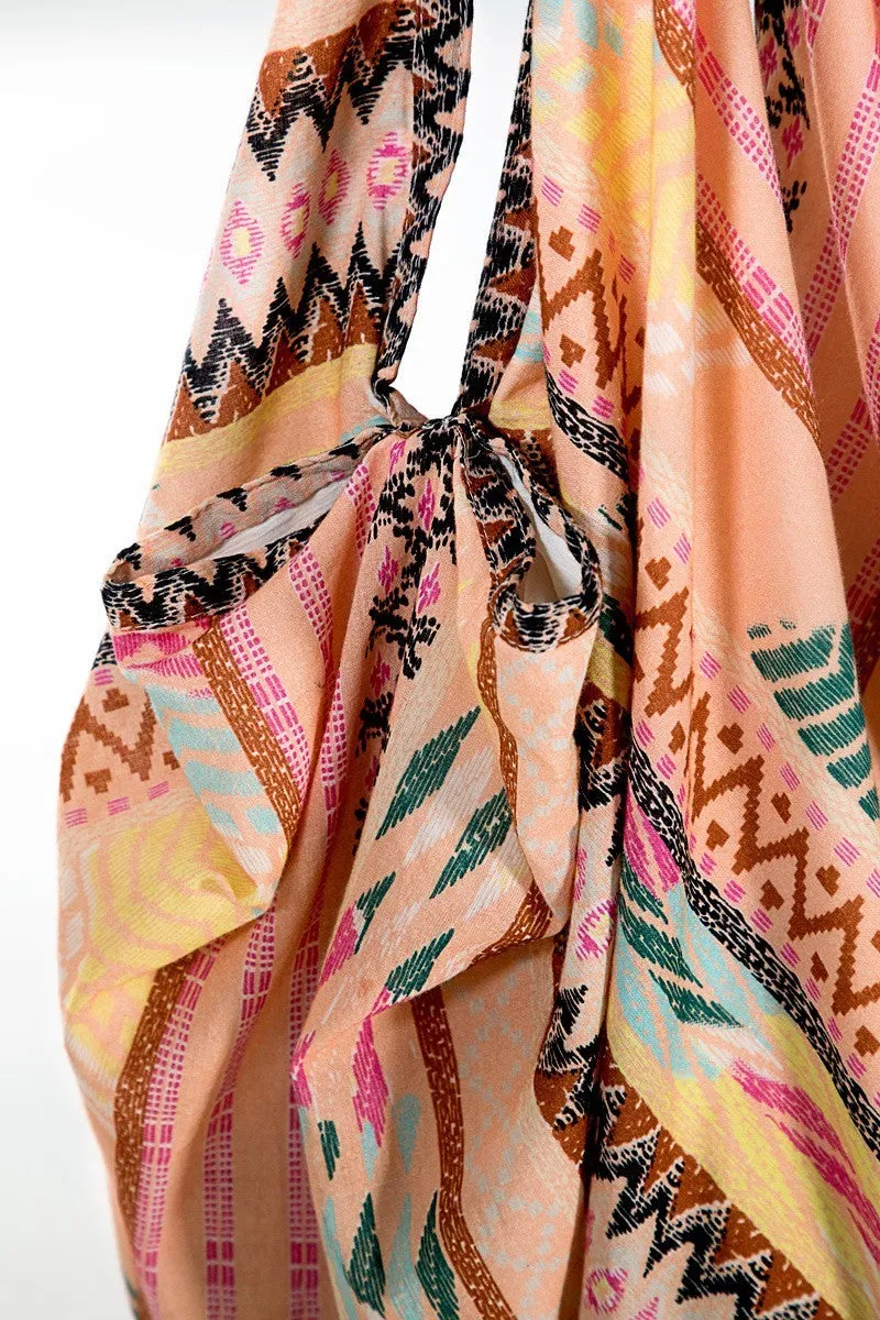 Bohemian Ethnic Print Inspired Shoulder Bag