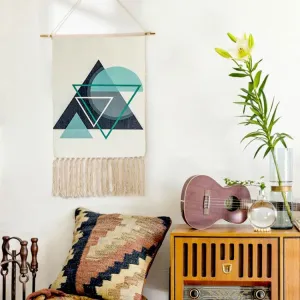 Bohemian Tassel Wall Hanging | Geometry