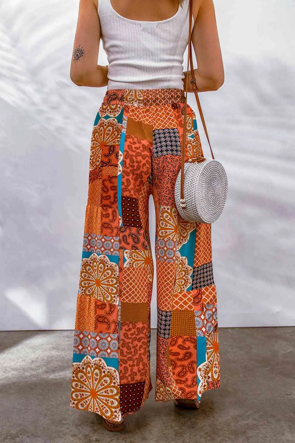 Bohemian Wide Leg Pants