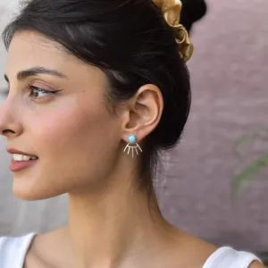 Boho Elegance - Turquoise Studs