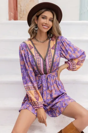 Boho Summer Mini Dress