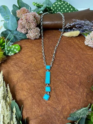 Boho Turquoise Stone Necklace