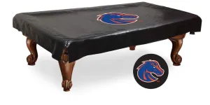 Boise State Broncos HBS Black Vinyl Billiard Pool Table Cover