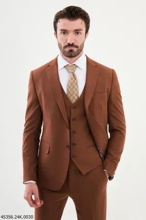 Bojoni Belmonte Tile Slim Fit Suit