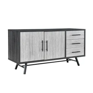 Bokchito Modern Industrial 2 Door Sideboard