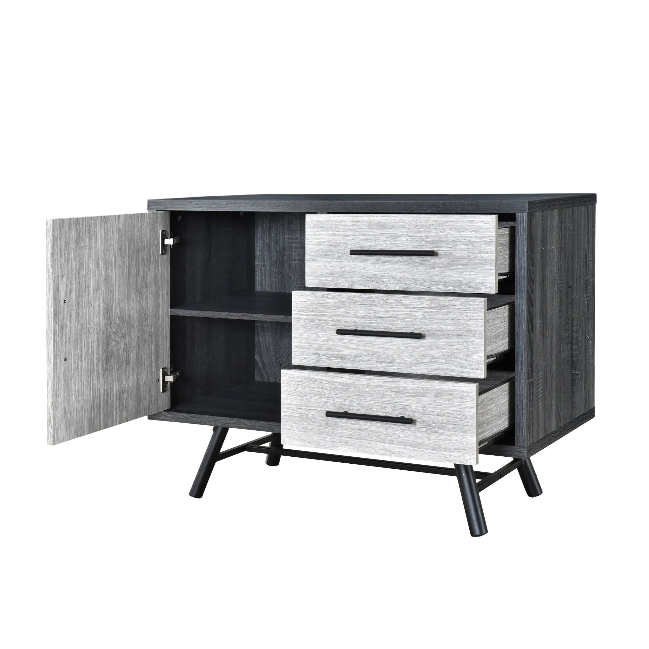 Bokchito Modern Industrial Sideboard