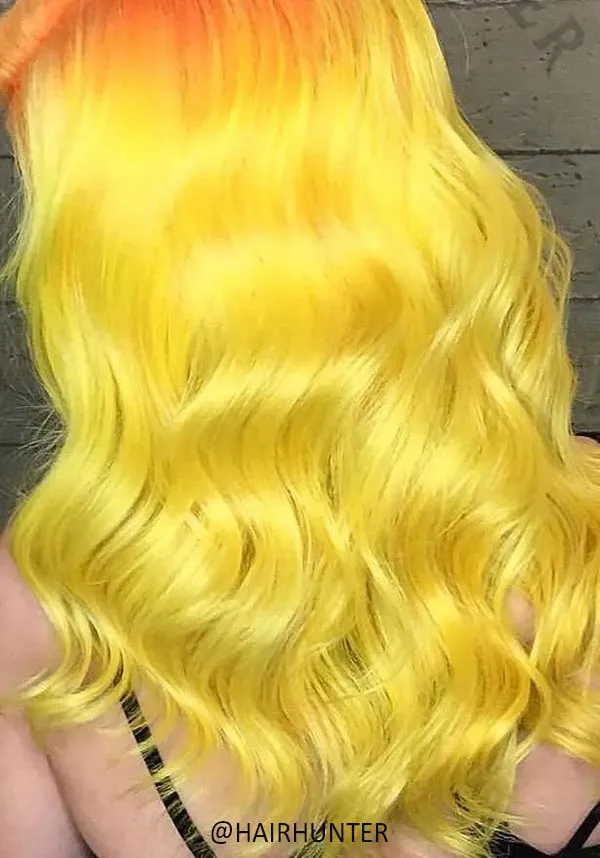 Bold Yellow [Aura Glow] | HAIR COLOUR*