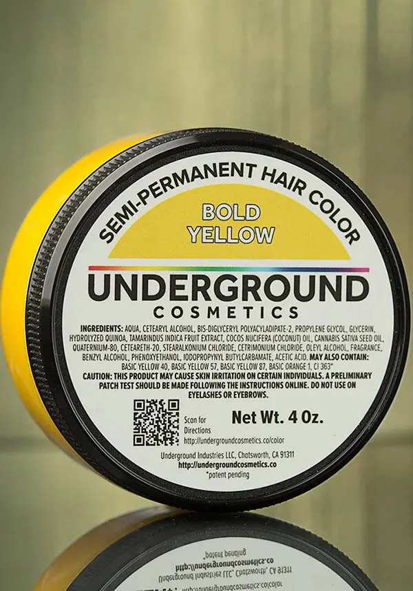 Bold Yellow [Aura Glow] | HAIR COLOUR*