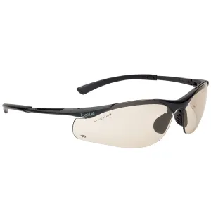 Bolle Safety Contour Bssi Platinum Asaf Copper (Csp) Lens W/Matt Black Temples - Soft Drawstring Pouch-(PSSCONTC13B)