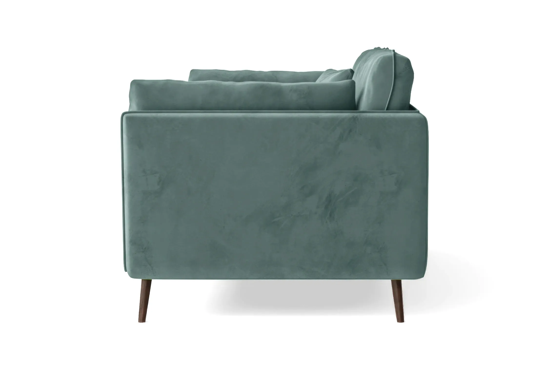 Bologna 3 Seater Sofa Teal Velvet