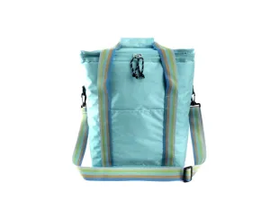 Bolsa nevera Summer azul, de 30L.