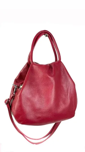 Bolso Bombonera de Piel Auténtica Italiana para Mujer