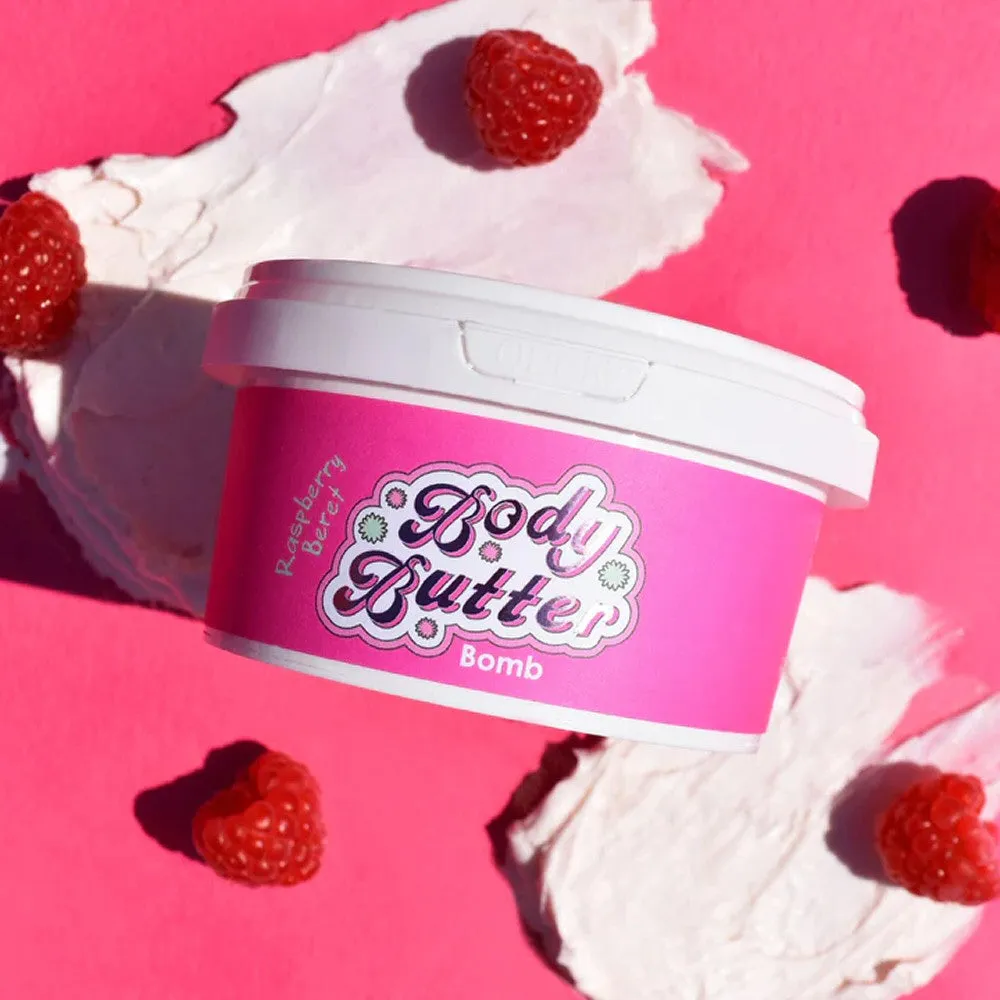 Bomb Cosmetics 210ml Raspberry Beret Body Butter