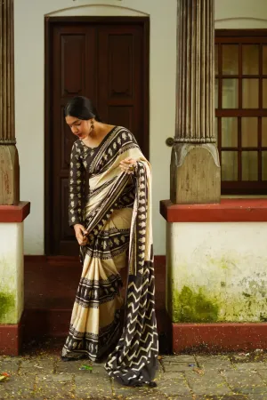 BOMMAI CHARM - Mul Cotton Saree