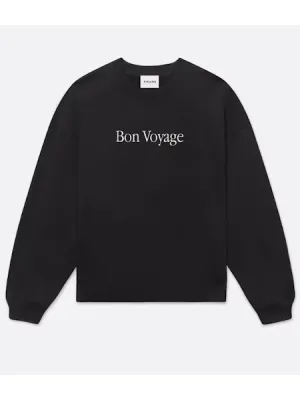 Bon Voyage Sweatshirt | Black