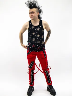 Bondage Skinny Jean- Red TRIPP NYC