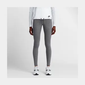 Bonded Mesh Womens Leggings (Grey)