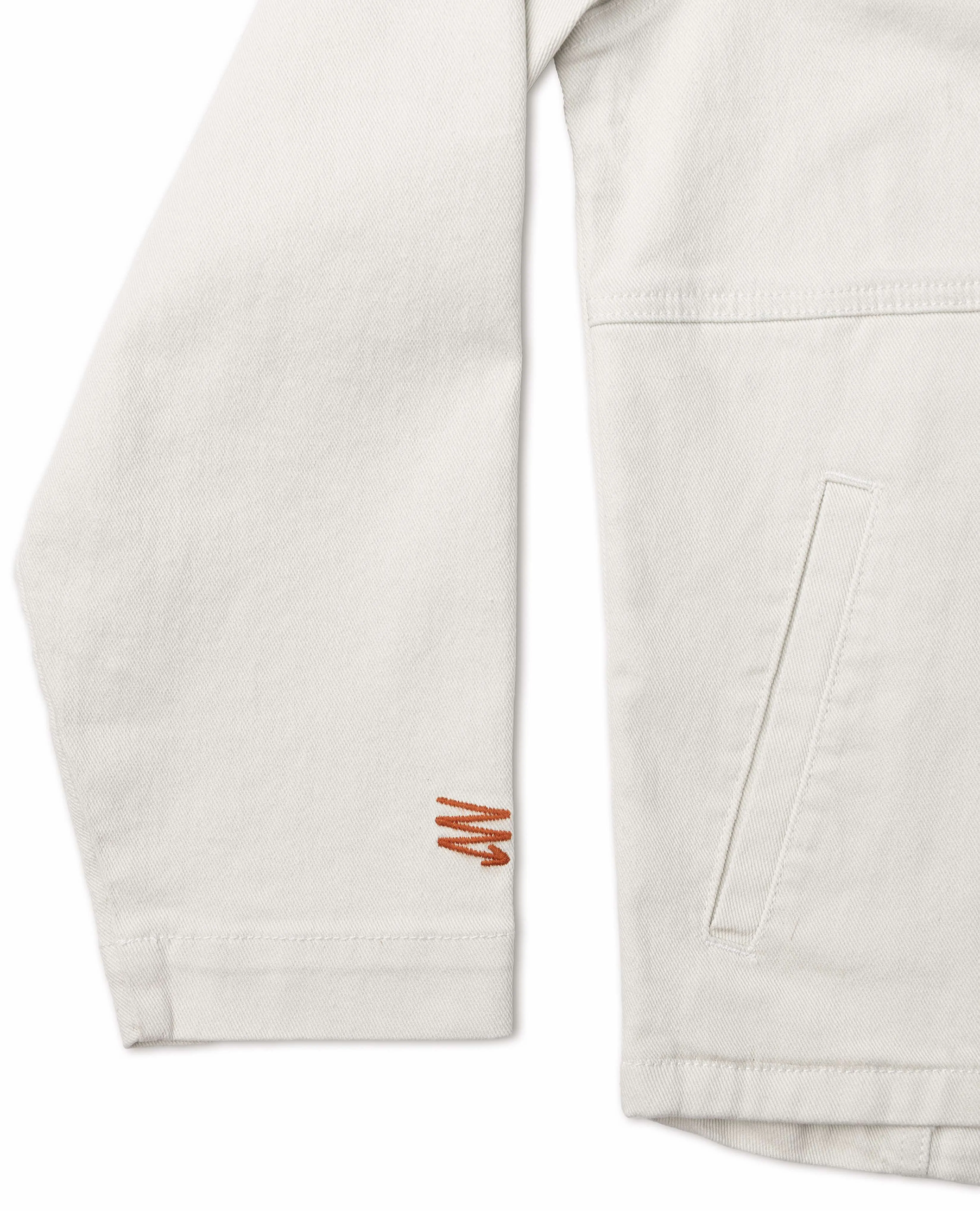 Bone Utility Jacket - Duck Embroidery