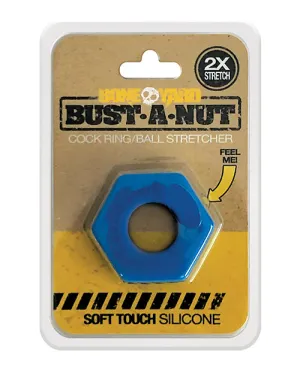 Boneyard Bust a Nut Cock Ring - Blue