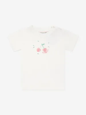 Bonpoint Baby Girls Dom T-Shirt in White