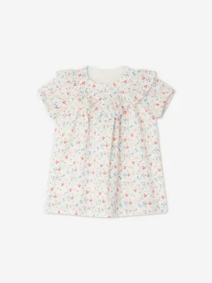 Bonpoint Baby Girls Falbalili Floral Dress in Multicolour