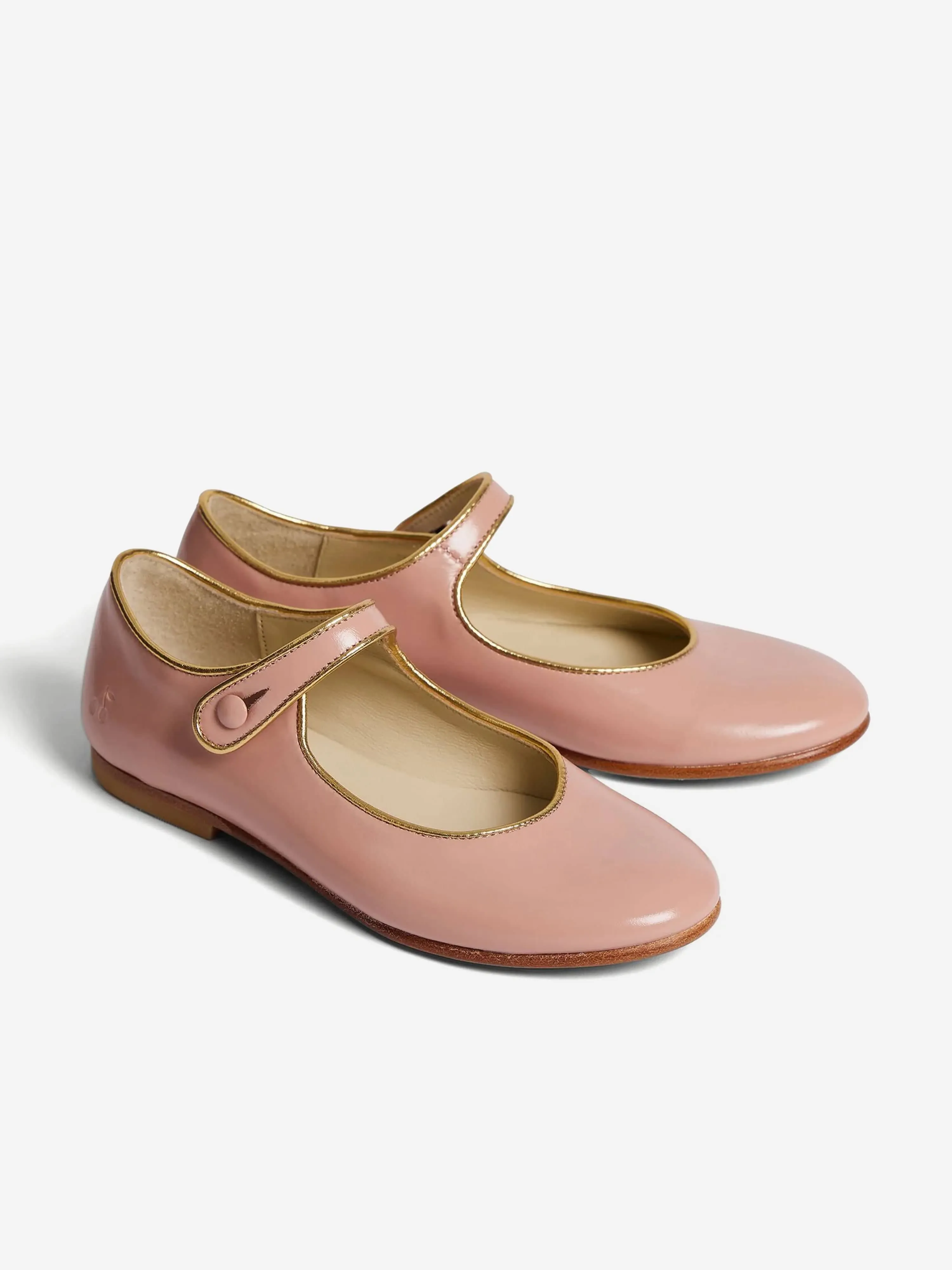 Bonpoint Girls Ella Mary Jane Shoes in Pink