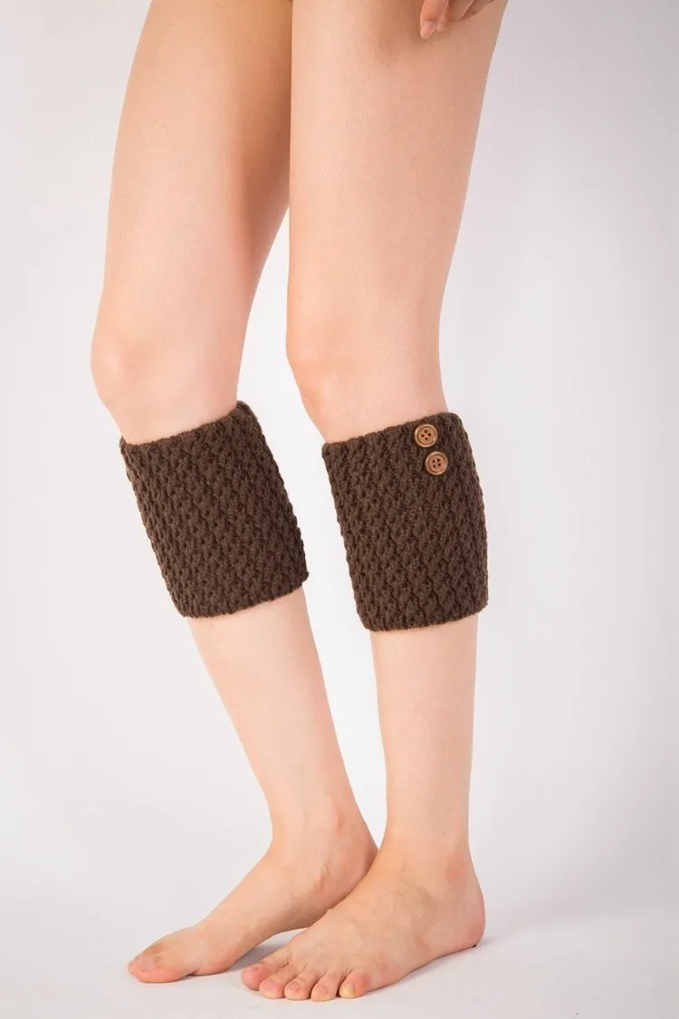 Boot cuff thick short-sleeved thick thick bamboo knit wool yarn socks - 13