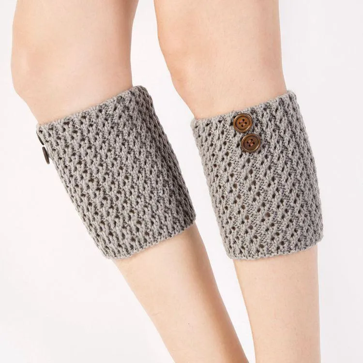 Boot cuff thick short-sleeved thick thick bamboo knit wool yarn socks - 13