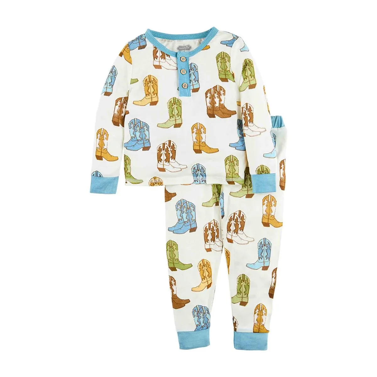 BOOT PAJAMA SET - 2 STYLES BY MUD PIE